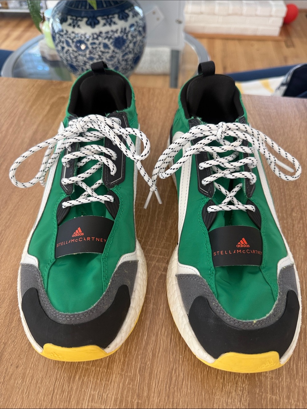 adidas by Stella McCartney women’s Green Athletic Sneakers